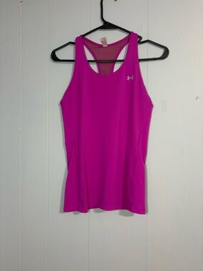 Under Armour Women's Bright Pink Racerback Training Tank